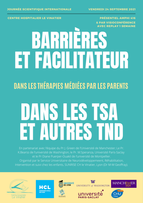 Barrières et facilitateur dans les thérapies médiées par les parents dans les TSA et autres TND