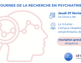 « Jeune Psychiatre, Jeune Chercheur » : une Journée dédiée à la recherche en psychiatrie