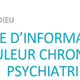 Journée d'information sur la douleur chronique en psychiatrie